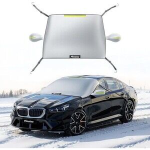 3-Layer Windshield Cover Durable Protection Against Snow, Ice, and Frost